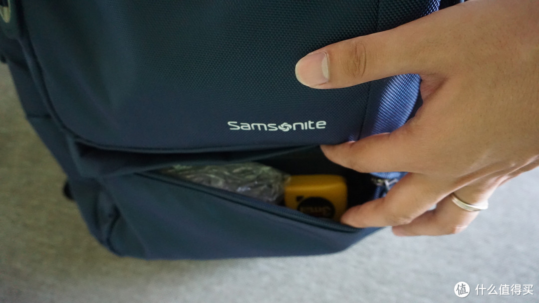 Samsonite 新秀丽 WHARTON 电脑双肩背包 海军蓝