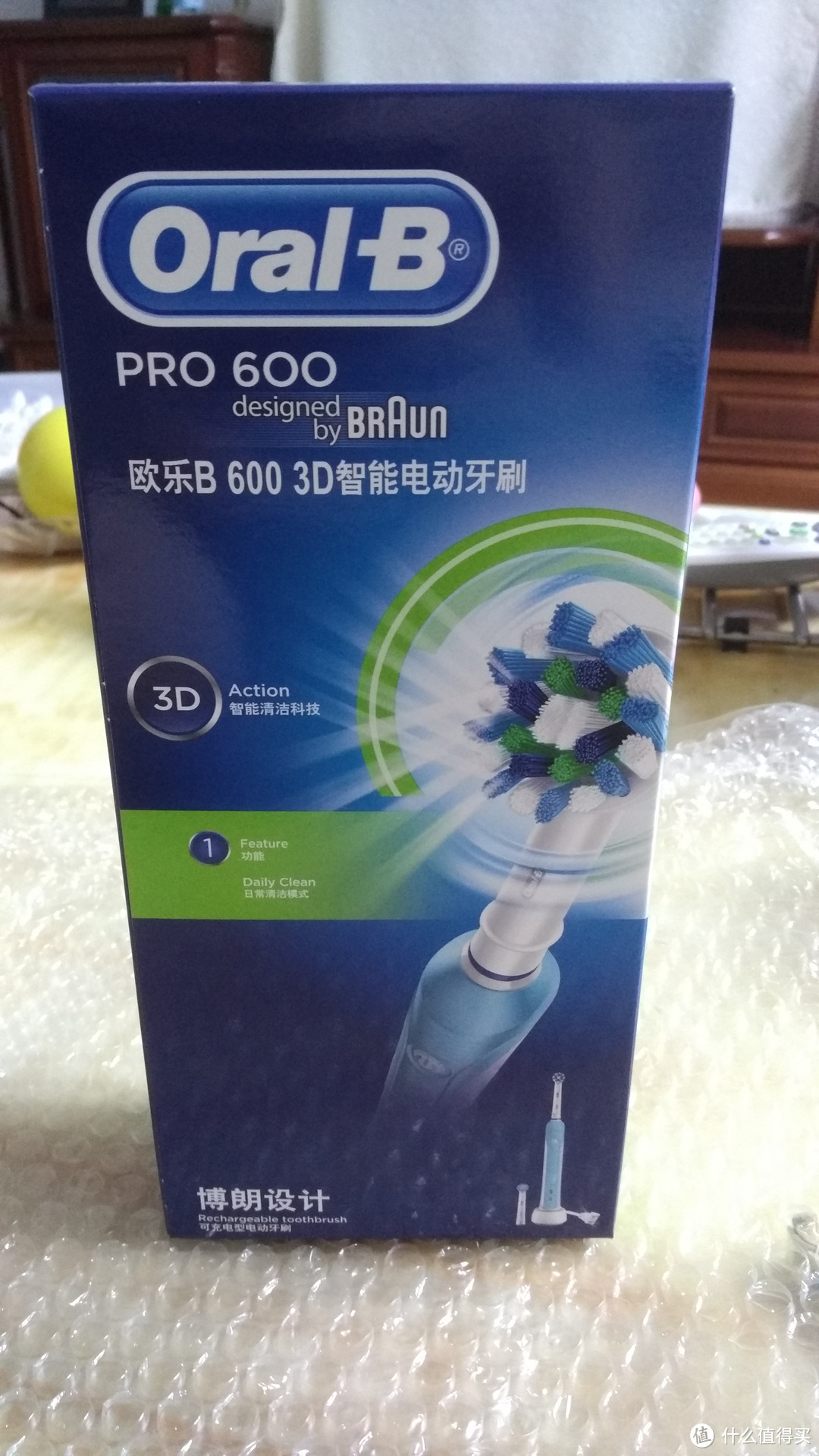 懒惰症患者福音 — BRAUN 博朗 欧乐B 600 3D电动牙刷体验有感