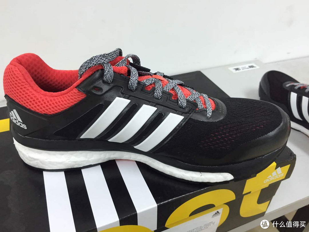 奔跑吧，骚年：Adidas 阿迪达斯 Supernova Glide Boost 跑鞋上脚