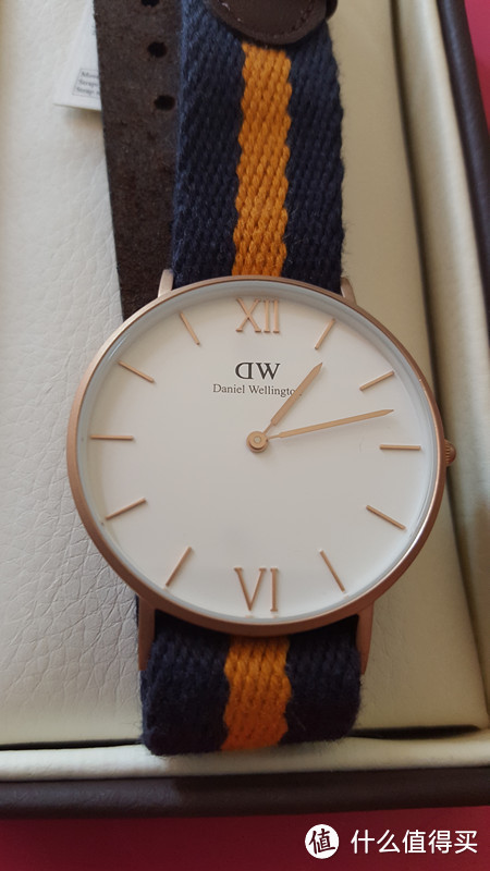 第一次海淘手表到手：Daniel Wellington 0554DW 石英表