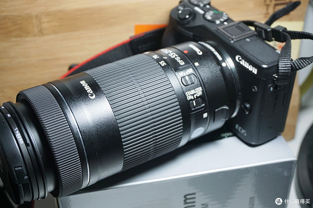 Canom 佳能 EFS 55-250STM镜头 配佳能M3