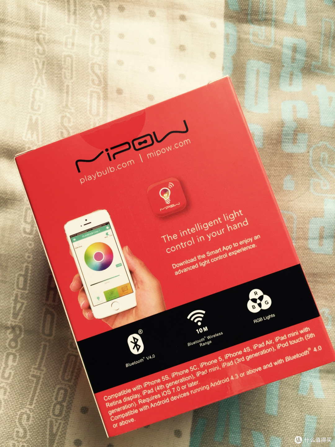 MiPow PLAYBULB 无火烛灯