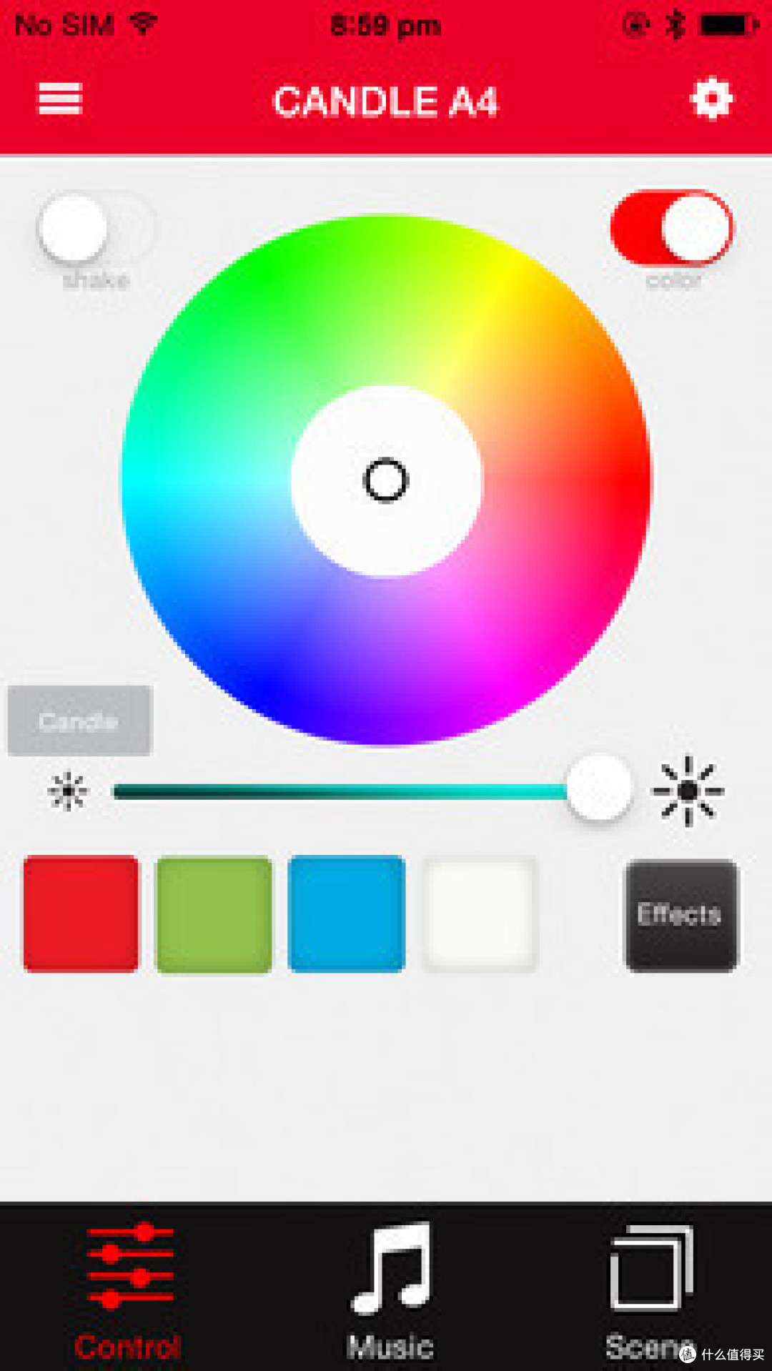 MiPow PLAYBULB 无火烛灯