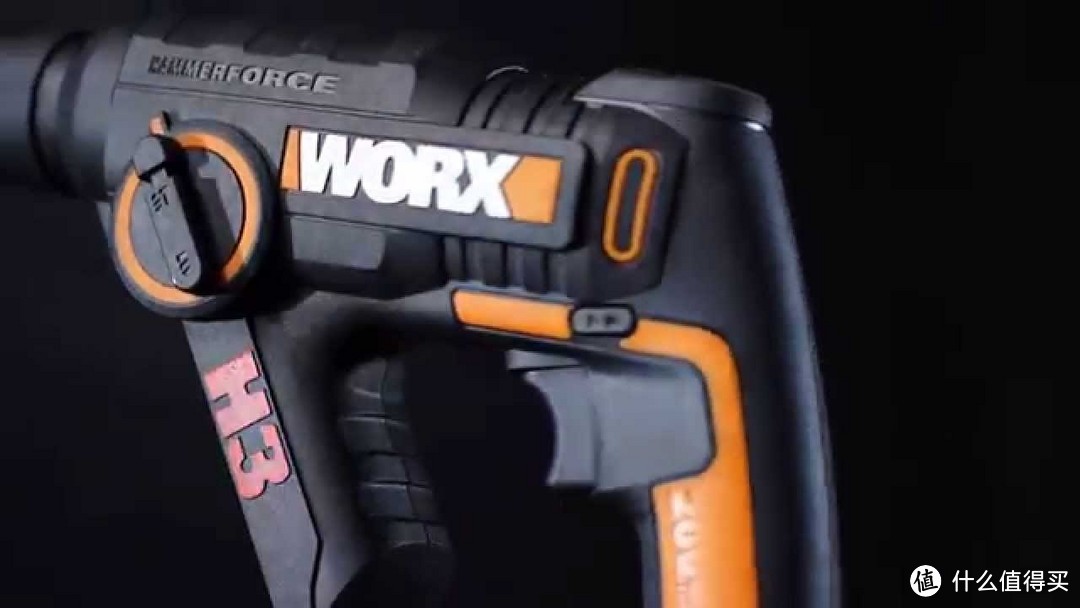 威克士 WORX H3 WX390 20V锂电电锤 开箱及简单使用感受