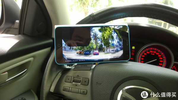 奇虎360j501行车记录仪1代使用体验连接安装拍照
