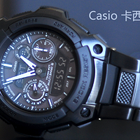 低调的MTG：CASIO 卡西欧 G-SHOCK MTG-1500B-1A1D 电波表 伪开箱