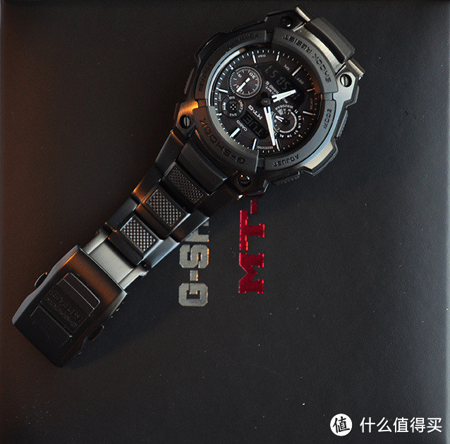 低调的MTG：CASIO 卡西欧 G-SHOCK MTG-1500B-1A1D 电波表 伪开箱