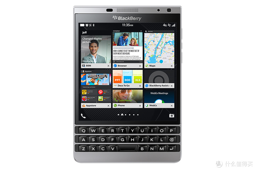 新瓶装旧酒：BlackBerry 黑莓 发布银色版 Passport