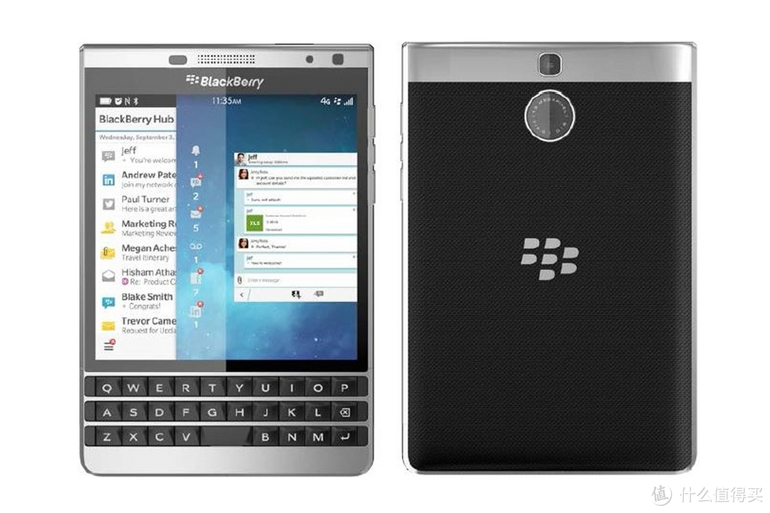 新瓶装旧酒：BlackBerry 黑莓 发布银色版 Passport