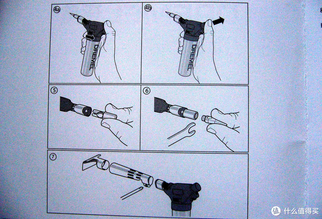 DREMEL 琢美 2200-4 多功能瓦斯喷灯 F0132200JA