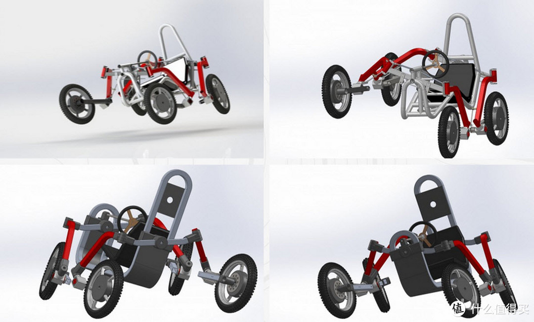 像蜘蛛一样爬行：法国 Mecanroc 公司推出Swincar E-Spider电动车