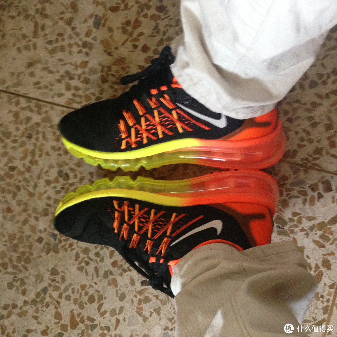 那一抹骚气的红黄：Nike耐克 Air Max 2015