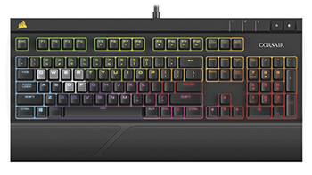 樱桃MX RGB轴也有静音版：CORSAIR 海盗船 发布 STRAFE RGB 系列 机械键盘