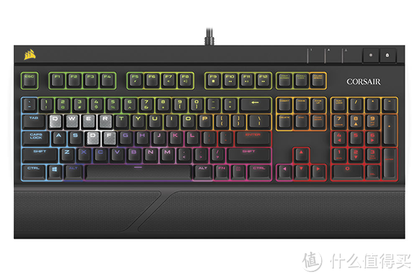 樱桃MX RGB轴也有静音版：CORSAIR 海盗船 发布 STRAFE RGB 系列 机械键盘