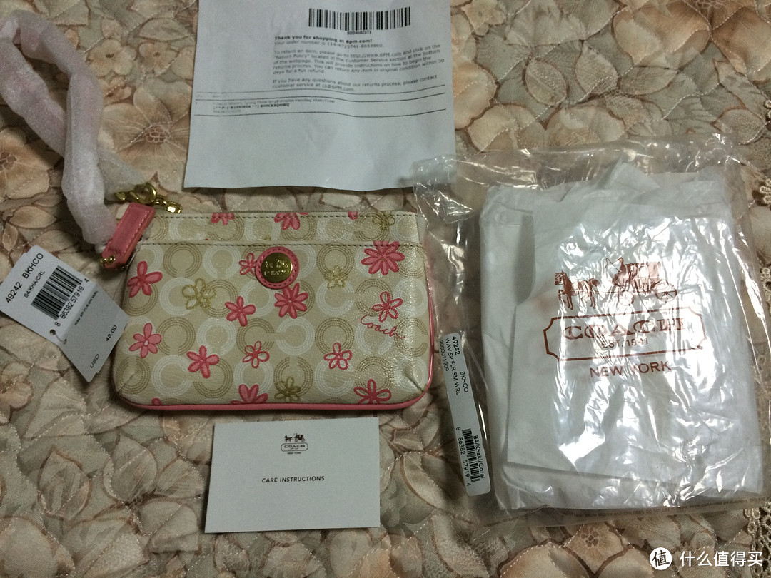 COACH 蔻驰 Waverly Spring Floral 女士手拿包