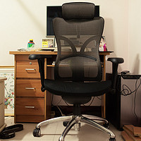 享耀家 SL-F8 电脑椅使用总结(包裹感|头枕|用料|功能|网面)
