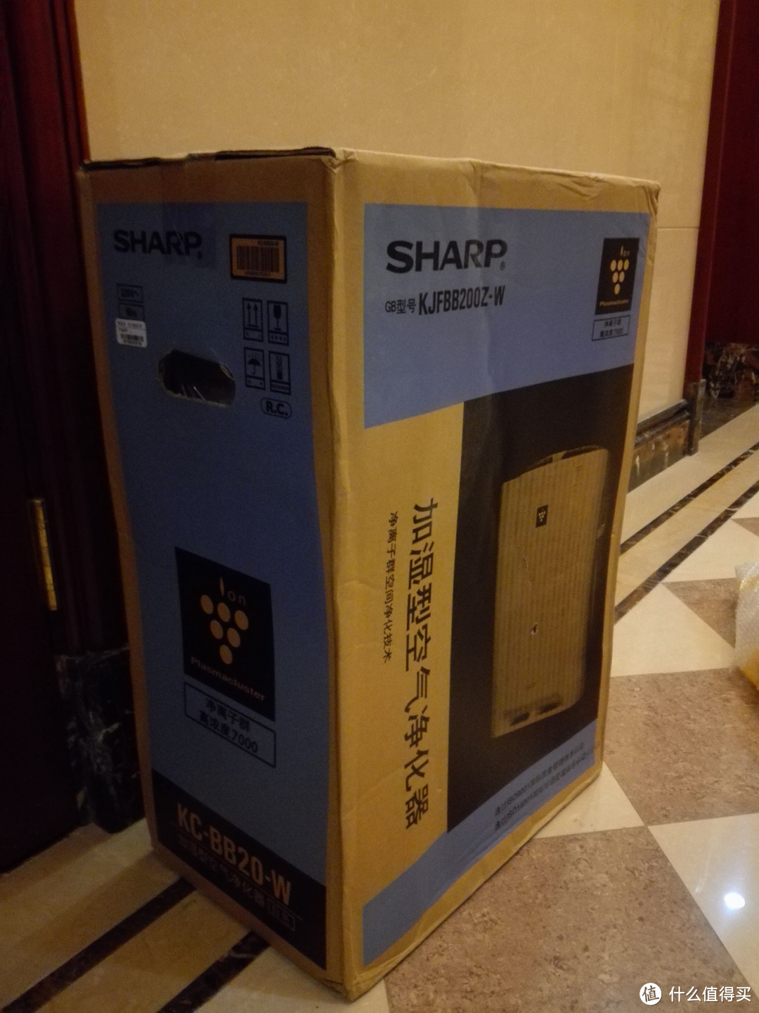 需求是被创造出来的：SHARP 夏普 KC-BB20-W 加湿型空气净化器