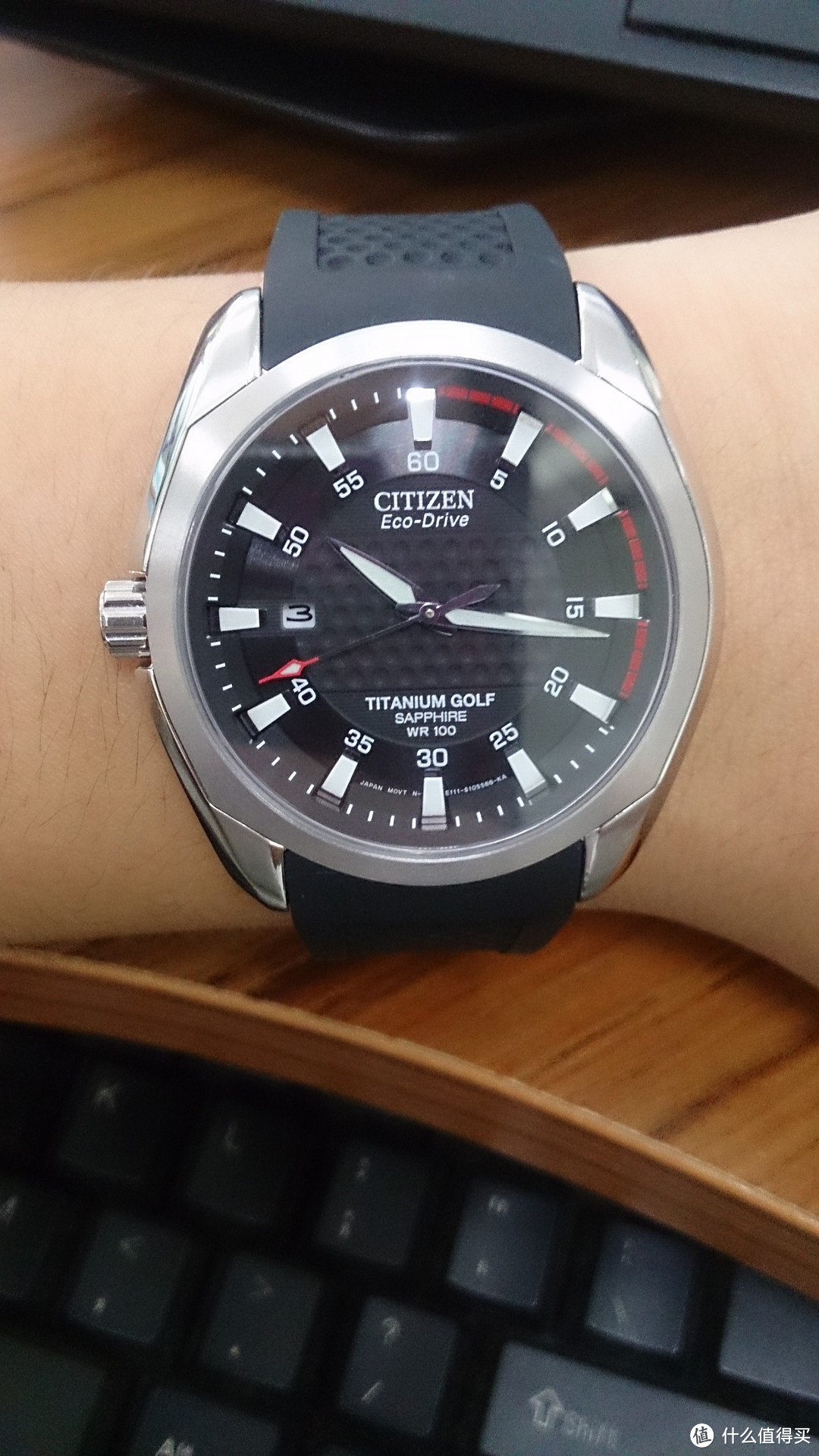 CITIZEN 西铁城 Eco-Drive BM7120-01E男款光动能腕表