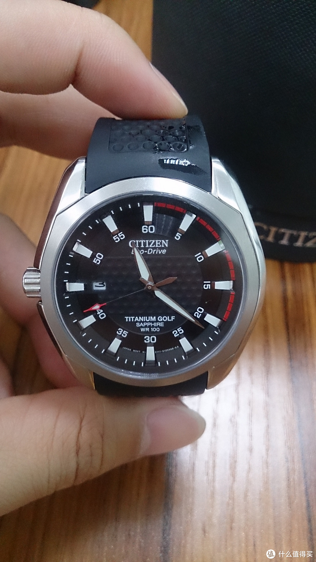 CITIZEN 西铁城 Eco-Drive BM7120-01E男款光动能腕表