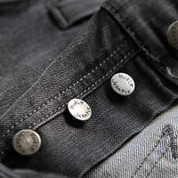 Nudie Jeans Grim Tim  Steamy Grey 牛仔裤