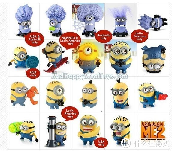 最萌小坏蛋&最佳抢镜王：Minion 小黄人玩偶及周边产品选购