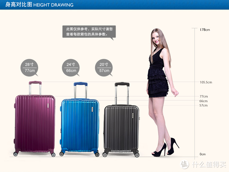 AMERICAN TOURISTER 美旅 vs Delsey 法国大使 24/5寸可扩展拉杆箱比较