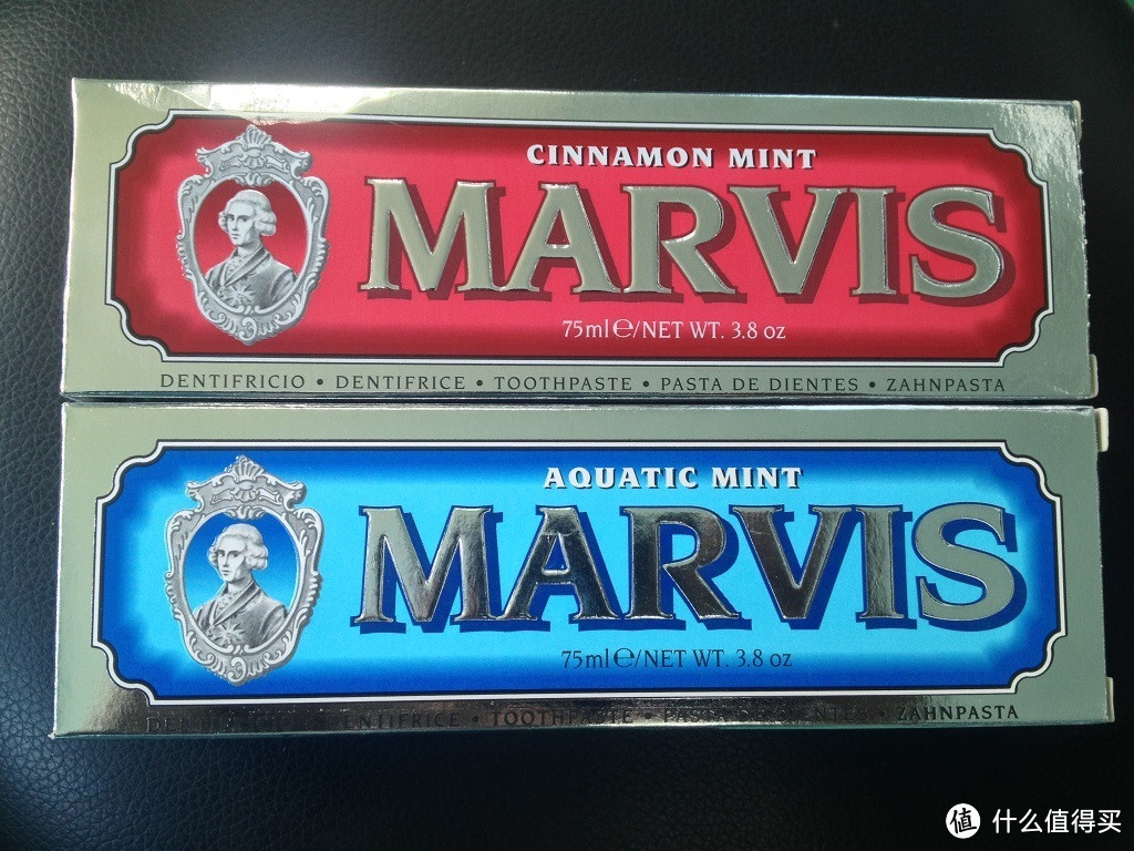 顺丰海淘来自意大利的Marvis牙膏