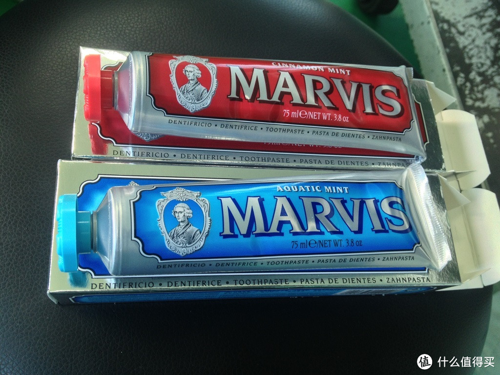 顺丰海淘来自意大利的Marvis牙膏