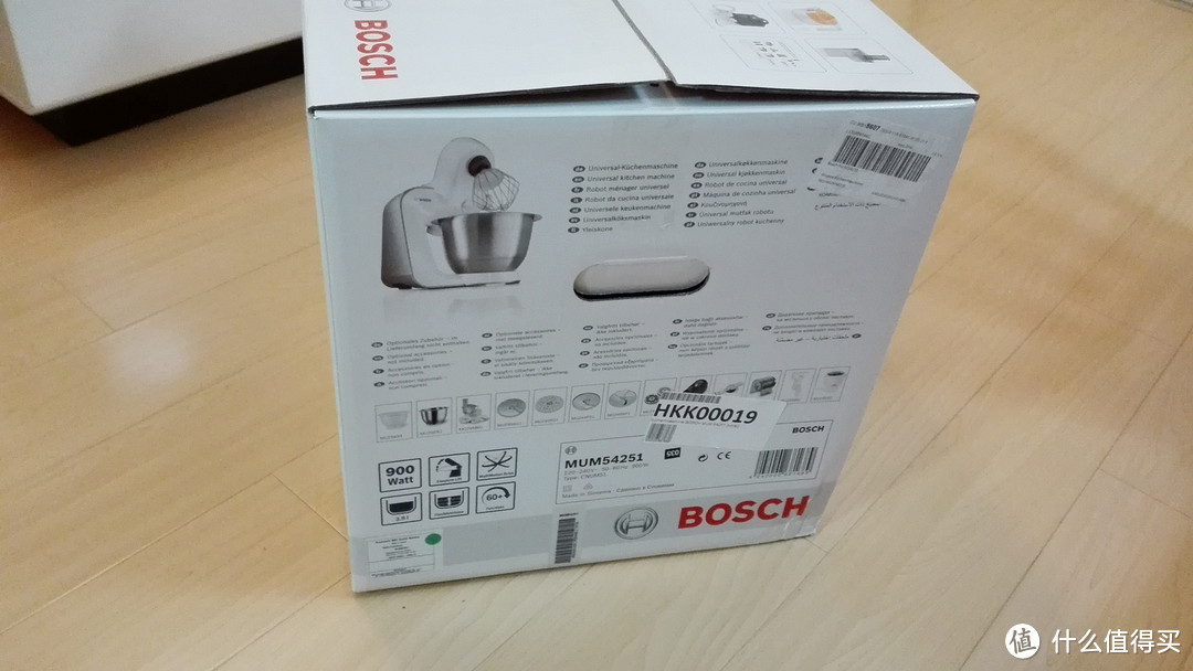 BOSCH 博世 Bosch MUM54251 厨师机使用分享