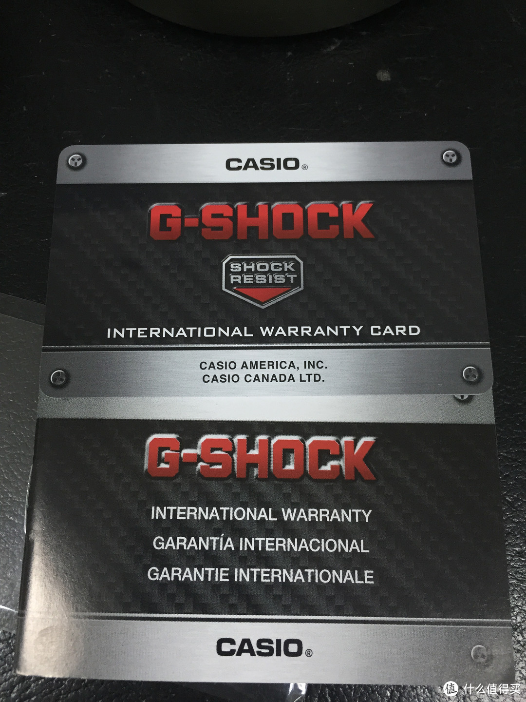 人生第一款CASIO  G-Shock系列手表GWA1000FC-1A4