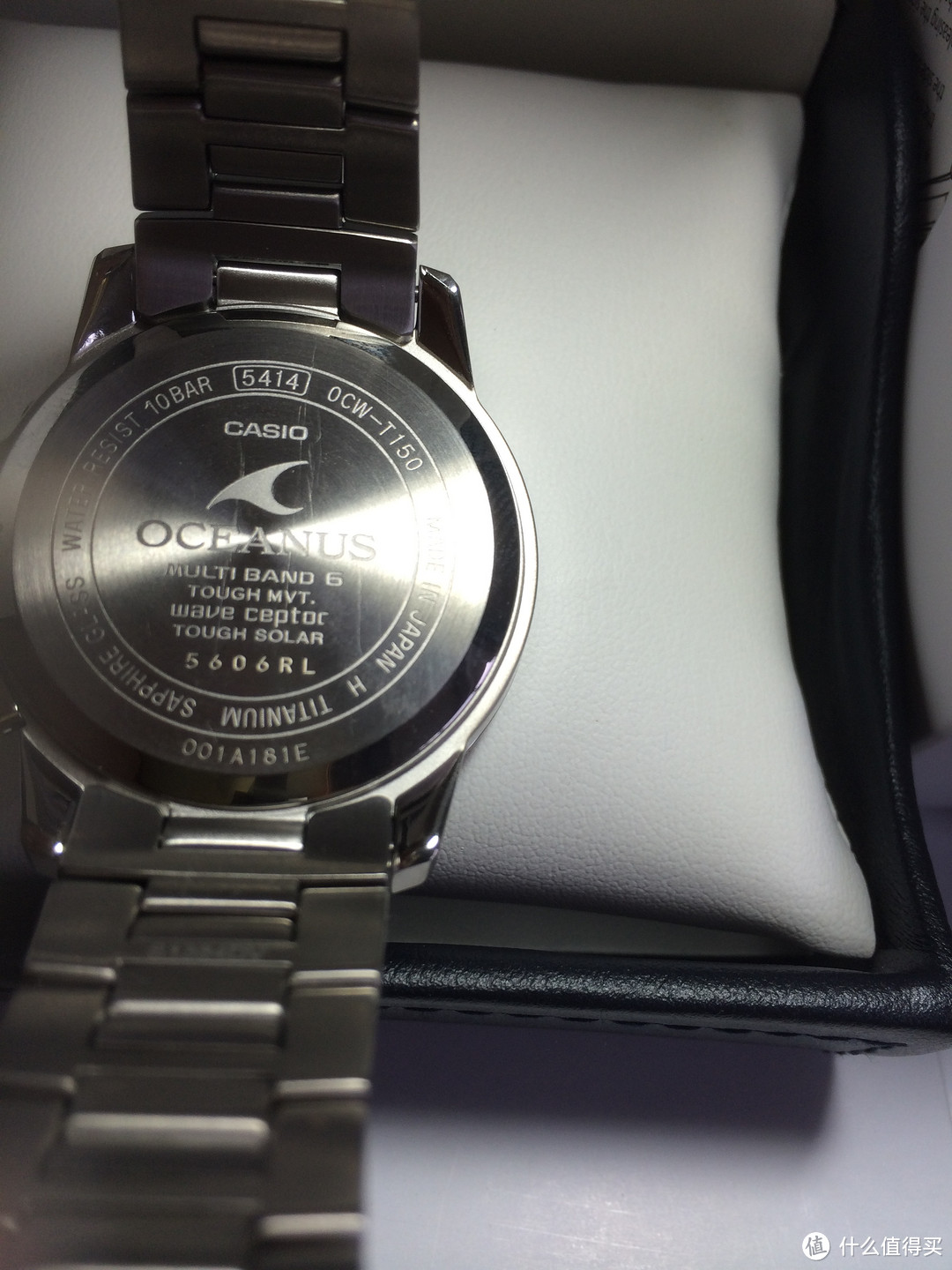 CASIO 卡西欧 OCEANUS OCW-T150-1AJF 男表