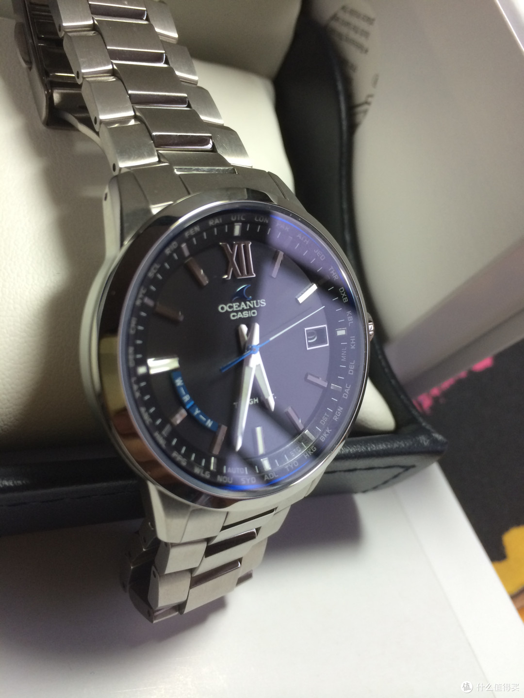 CASIO 卡西欧 OCEANUS OCW-T150-1AJF 男表