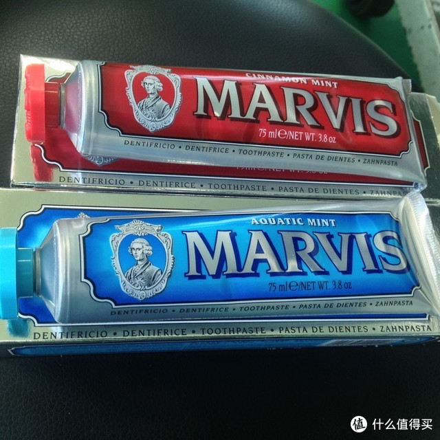 顺丰海淘来自意大利的Marvis牙膏