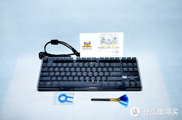 白菜价的机械：ViewSonic优派 KU520机械键盘 与原厂轴声音对比