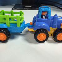 小朋友的新玩具：Huile Toy\'s汇乐326快乐工程车队惯性玩具模型汽车