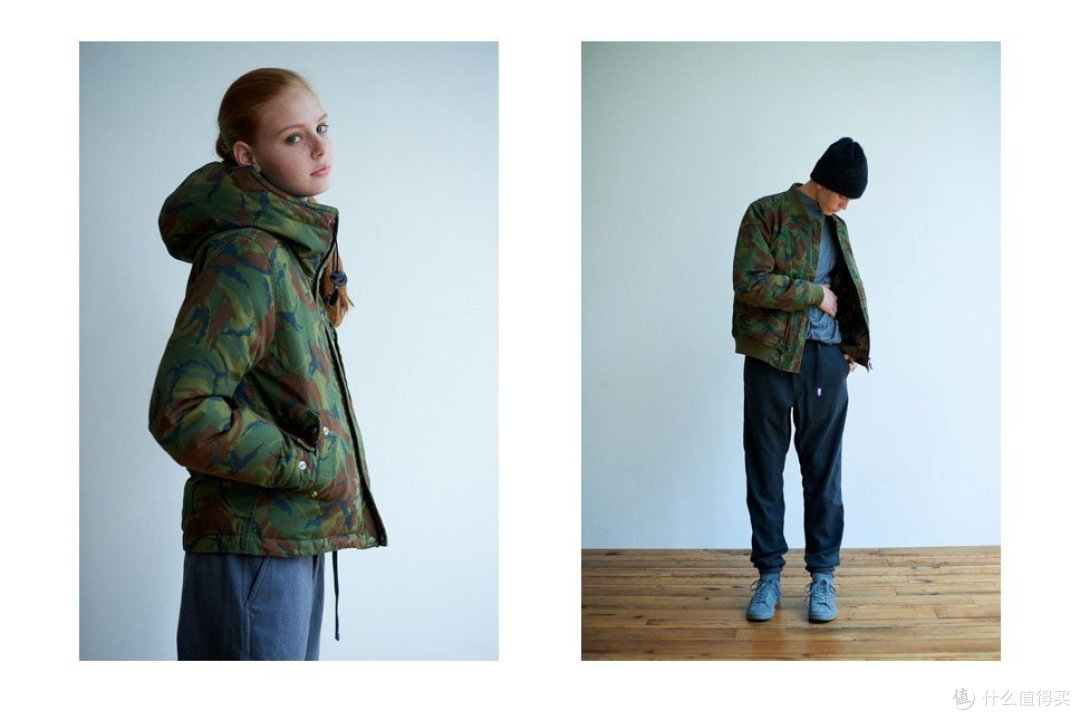 加入迷彩元素、印花图案:THE NORTH FACE PURPLE LABEL 紫标 推出 2015秋冬季型录