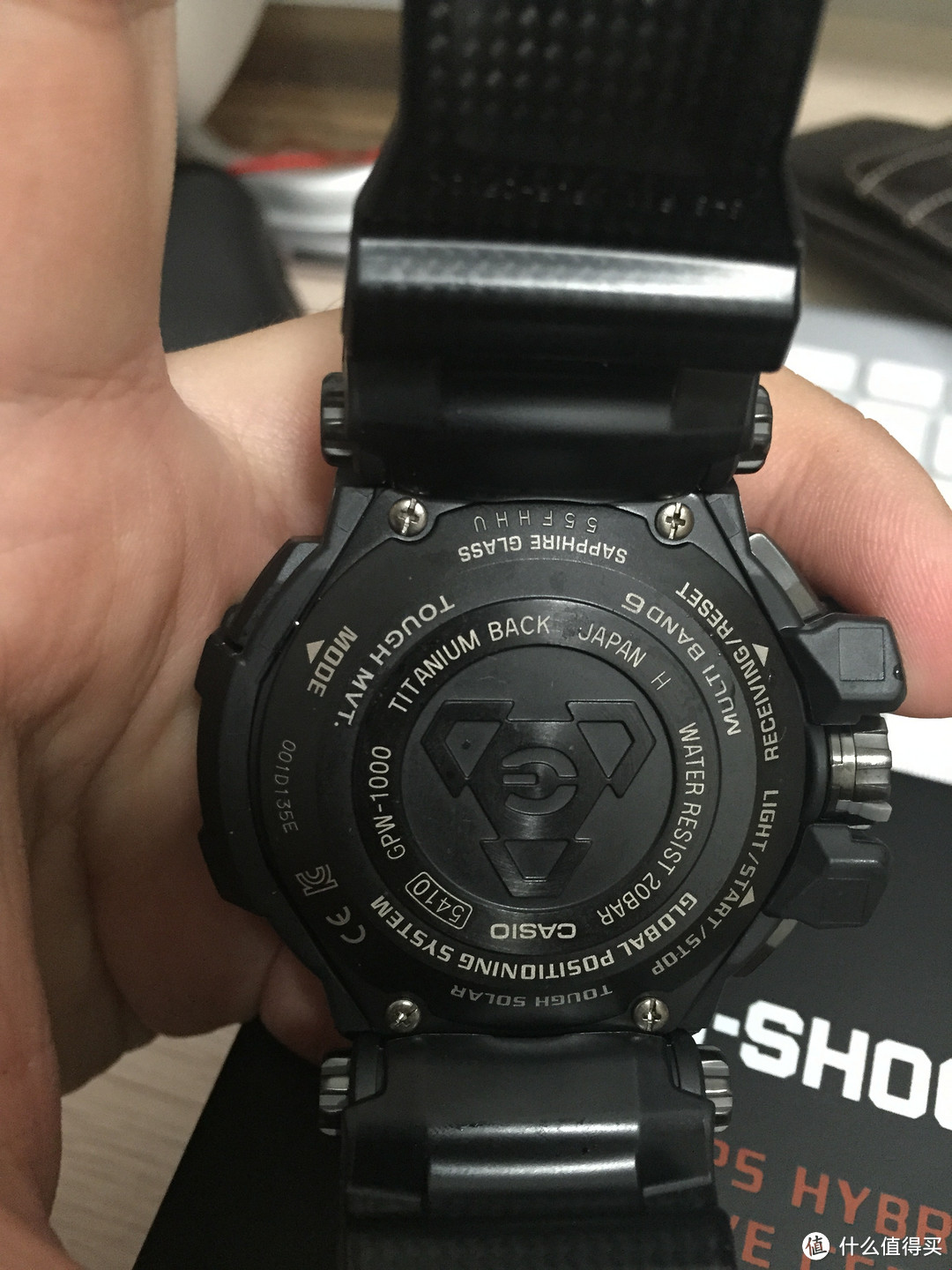 CASIO 卡西欧 G-Shock GPW-1000T-1AJF 机能腕表 首晒