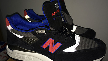 New balance M998CBL Connoisseur Guitar 配色 跑鞋