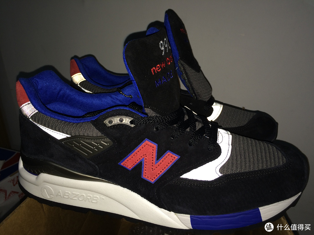 New balance M998CBL Connoisseur Guitar 配色 跑鞋