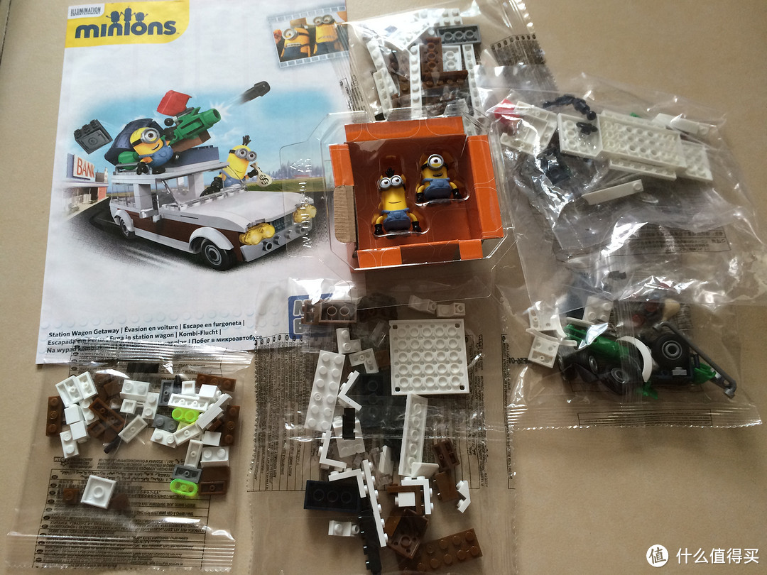 拿钱来!Mega Bloks 美高 小黄人之开着旅行车去打劫