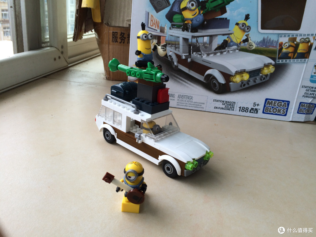 拿钱来!Mega Bloks 美高 小黄人之开着旅行车去打劫