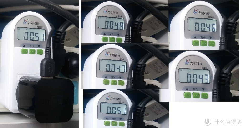力创功率计量电量电力检测仪（52010）及 Amazon 亚马逊充电器