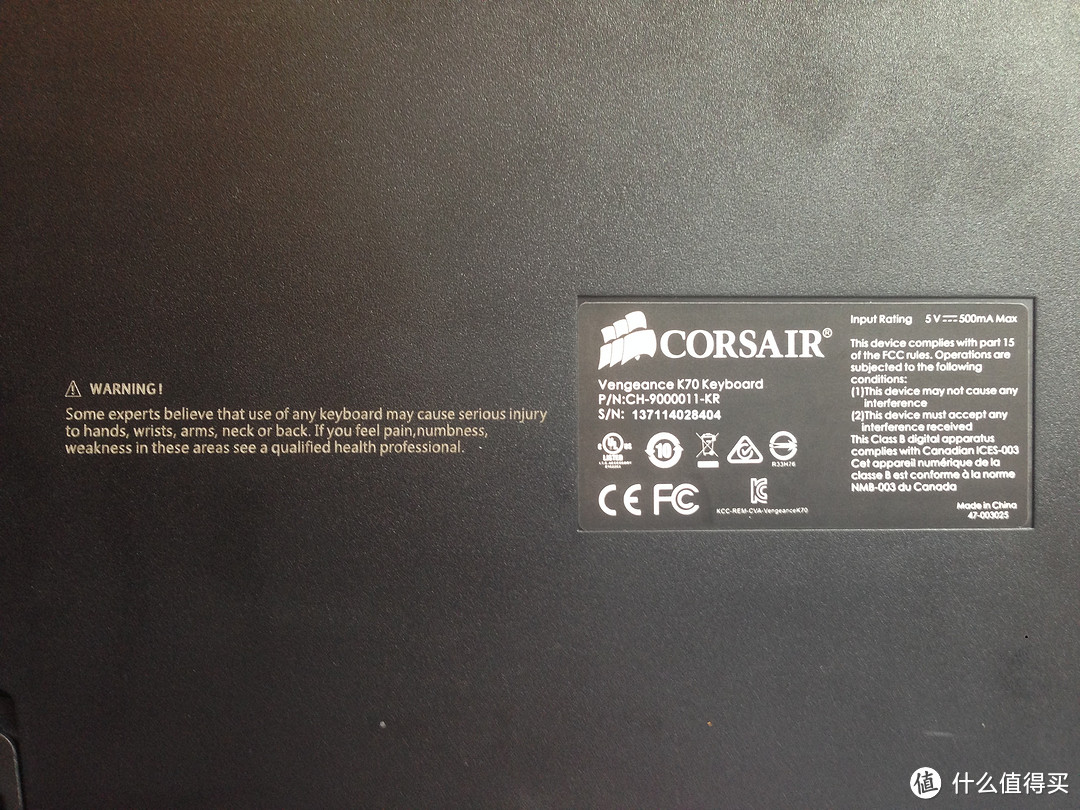 晒晒我网上淘的CORSAIR 海盗船 K70红轴红光韩国版