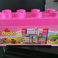 我的乐高梦 篇一：小公主的第一件乐高 —LEGO 乐高 粉色大砖块10571晒物