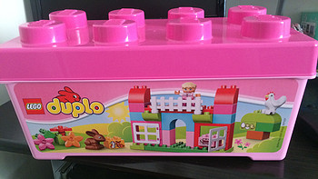 我的乐高梦 篇一：小公主的第一件乐高 —LEGO 乐高 粉色大砖块10571晒物 