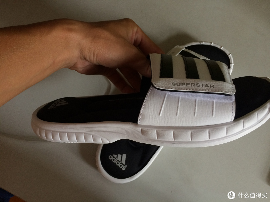 adidas 阿迪达斯 Superstar 3G Slide 男士拖鞋