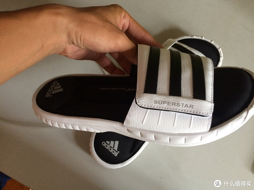 adidas 阿迪达斯 Superstar 3G Slide 男士拖鞋