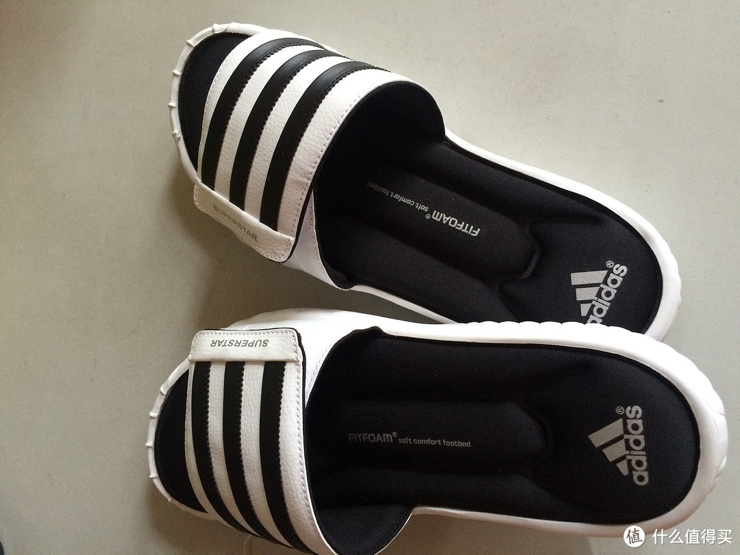 adidas 阿迪达斯 Superstar 3G Slide 男士拖鞋