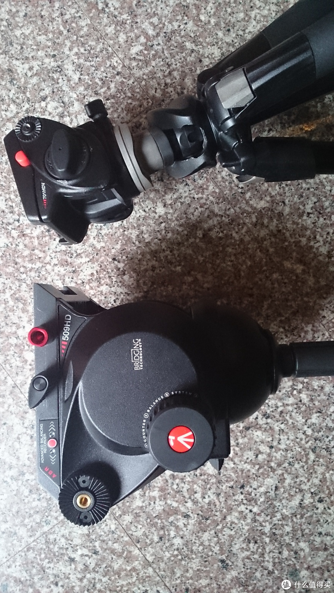 支撑真稳才是真的稳！Manfrotto 曼富图 巨人组合509HD云台＋536碳素架