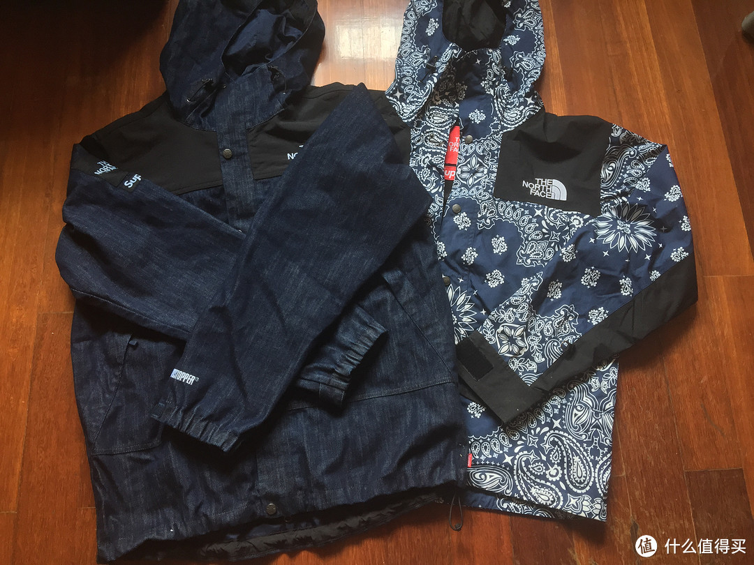 潮流与性能的结合 — Supreme X The North Face 腰果花&牛仔布男款外套